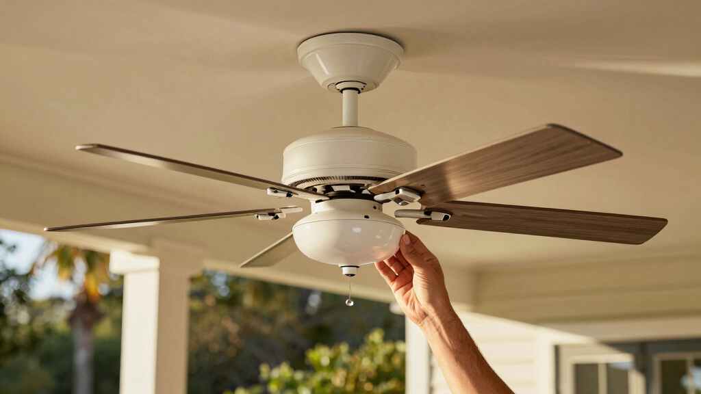 best flush mount outdoor ceiling fans for low ceilings
