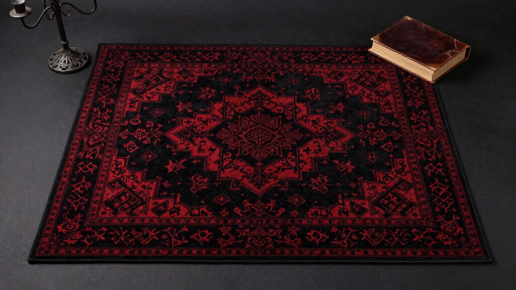 best giant area rug for gothic dens