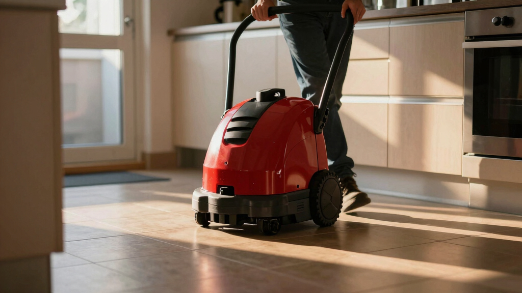 walk behind sweeper