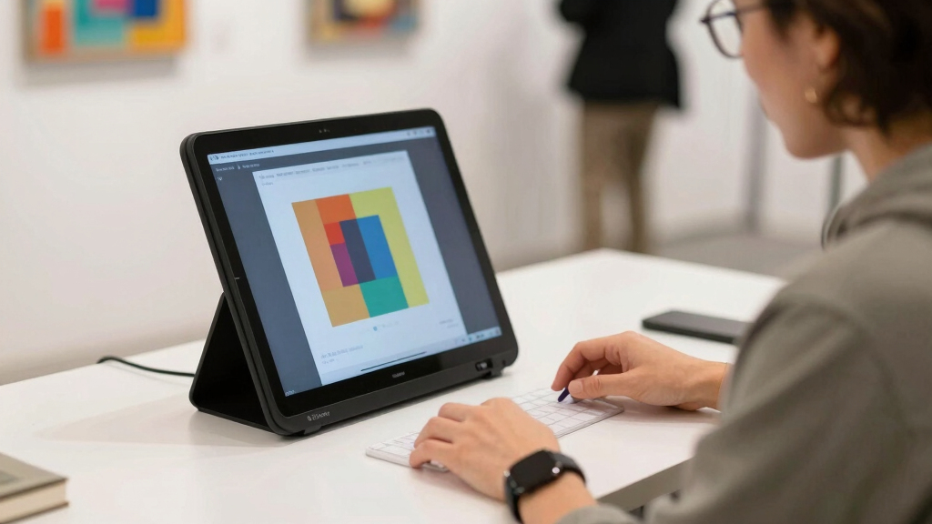 best portable monitor for art fair checkout