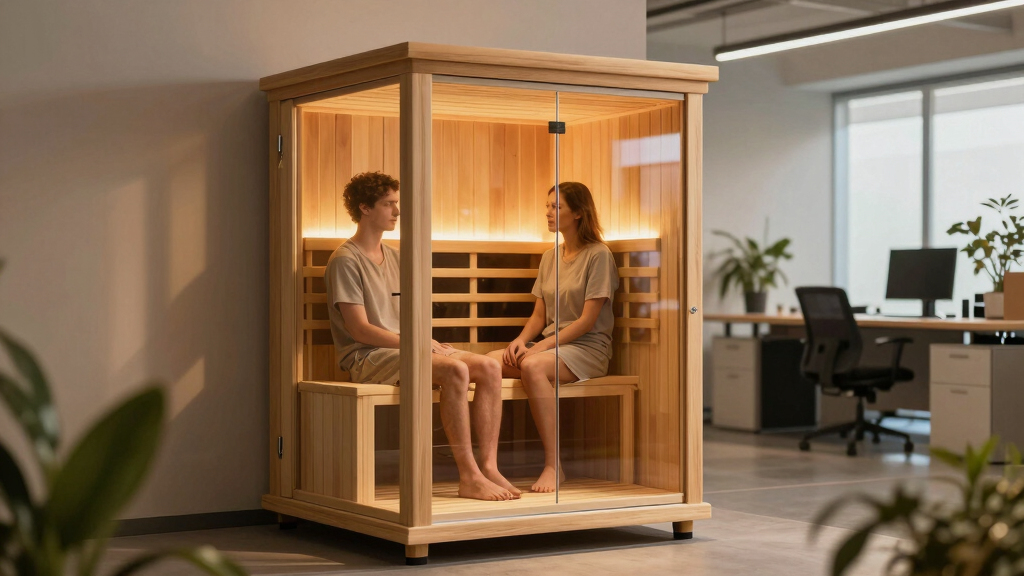 best infrared sauna 2 person office wellness