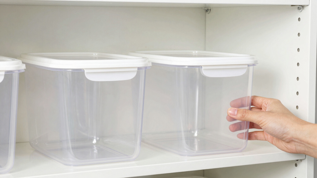 best storage bins for pantry shelves