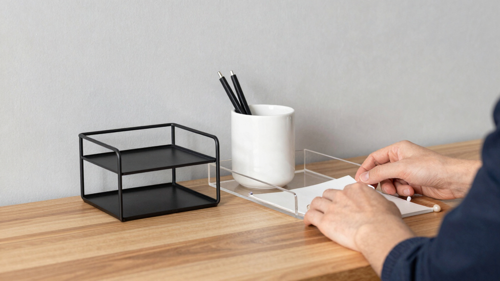 best office accessories for minimalist desks