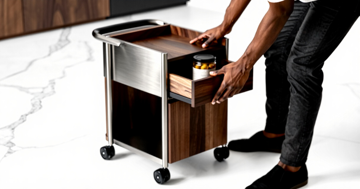 best rolling storage cart for pantry