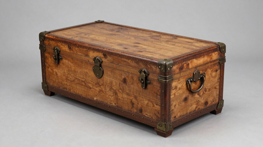 best vintage trunk coffee table for cryptid decor