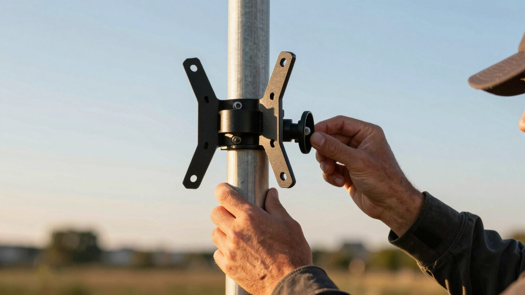 weather sensor pole mount kit
