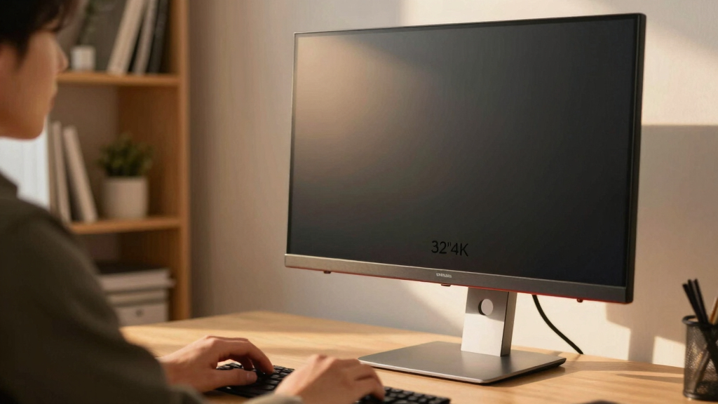 best 32 inch 4k monitor with ergonomic stand