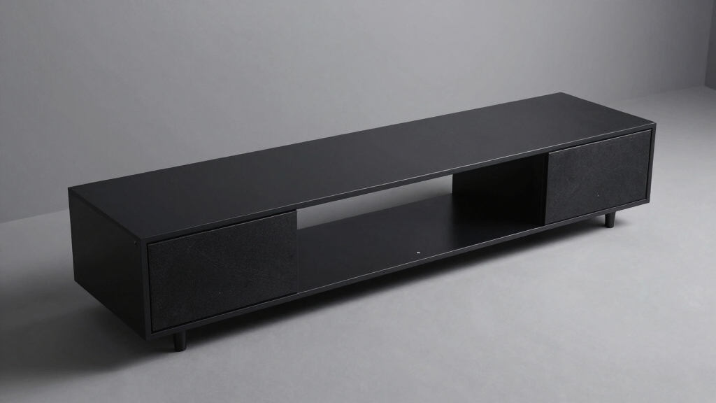 best media console with center speaker shelf