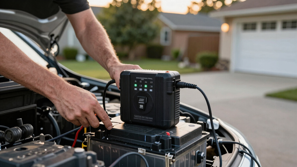 best smart battery charger for vehicle maintenance