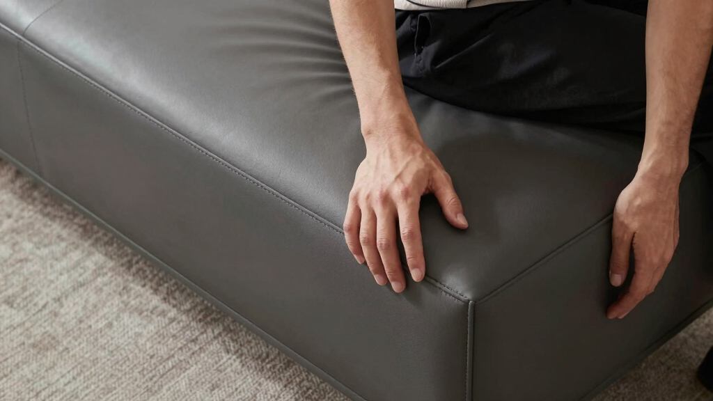 high end storage ottoman bench