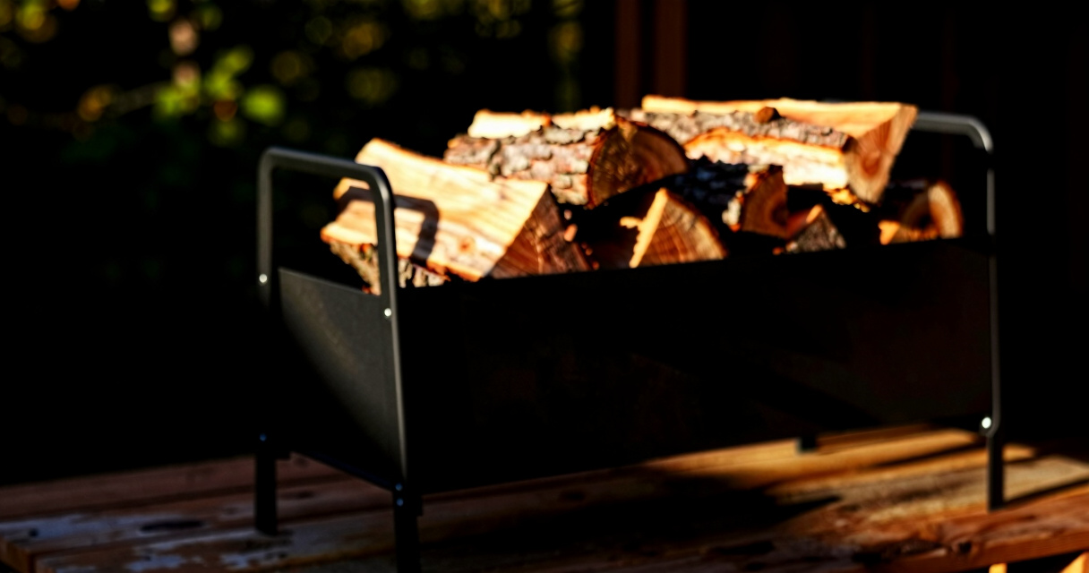 best 8 foot firewood rack heavy duty