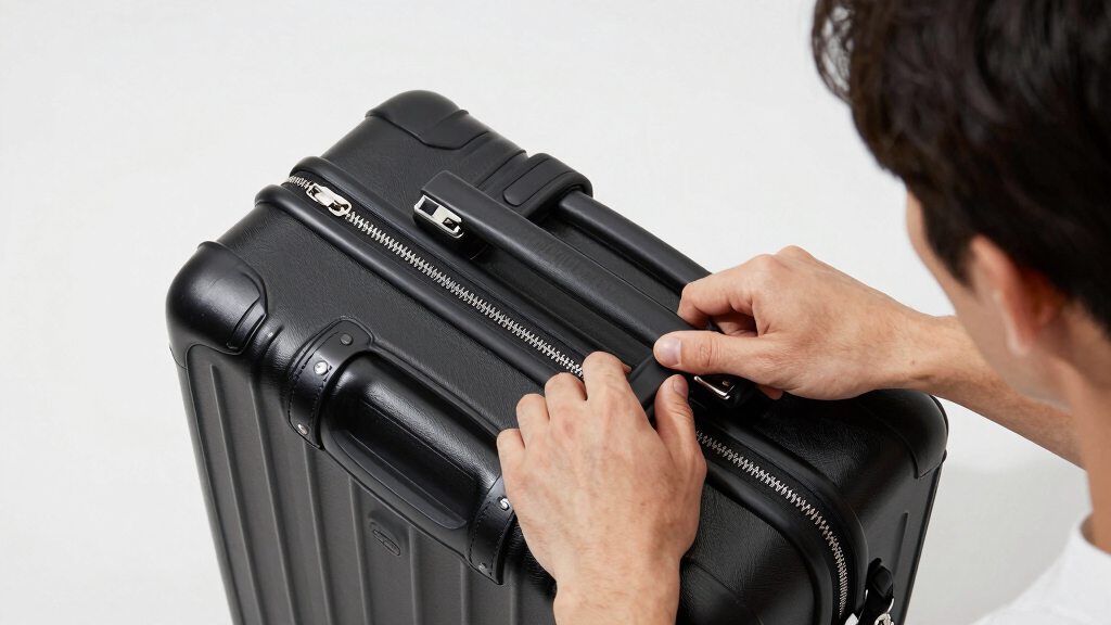 designer luggage for business travel men