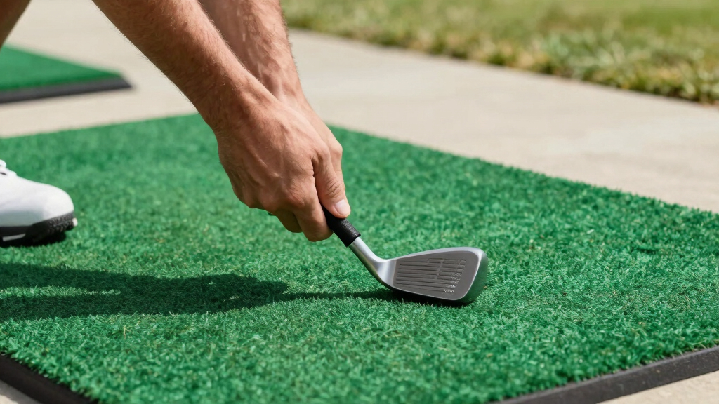 best golf hitting mat