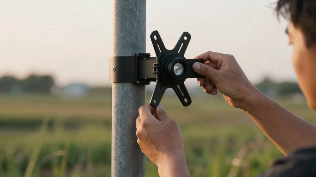 weather sensor pole mount kit