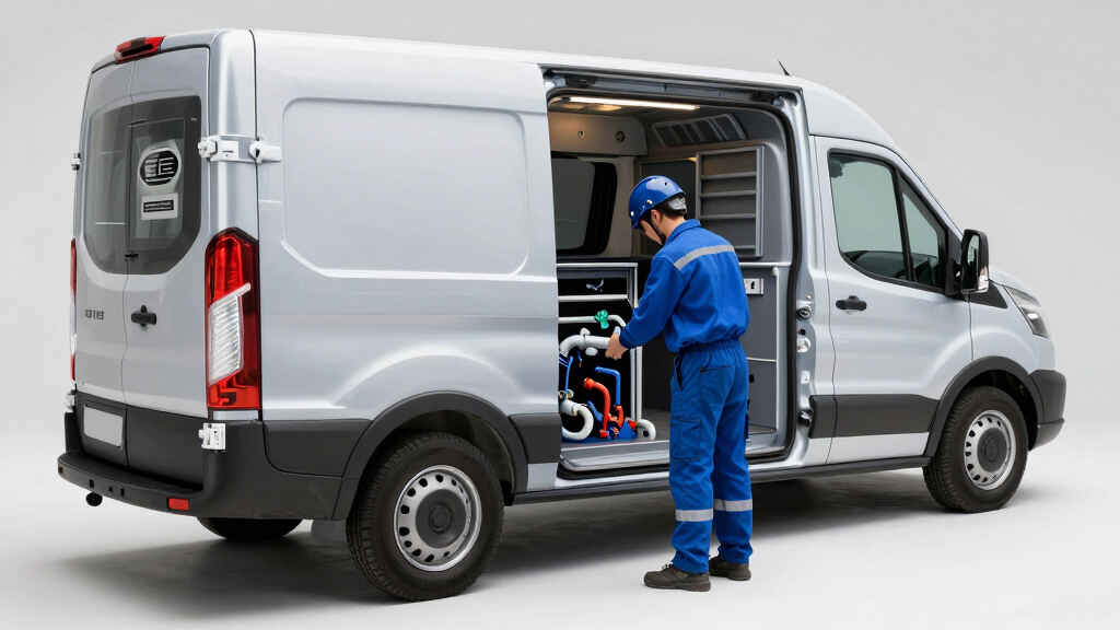 best Ford Transit plumbing service van setups