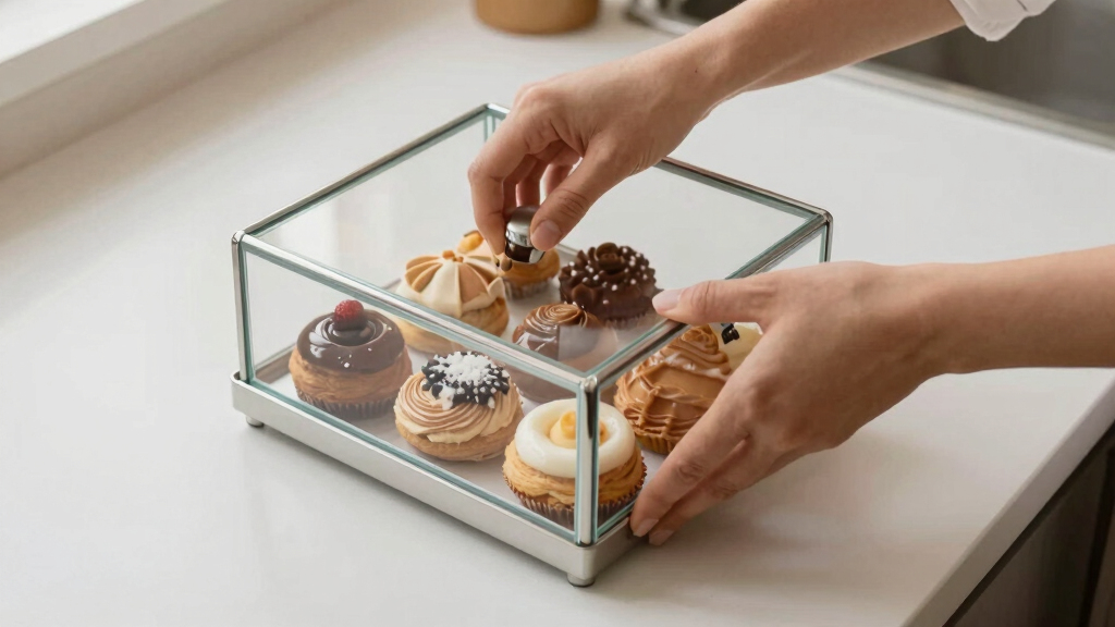 best dessert case for cottage bakery