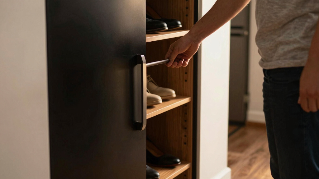 premium shoe storage cabinet
