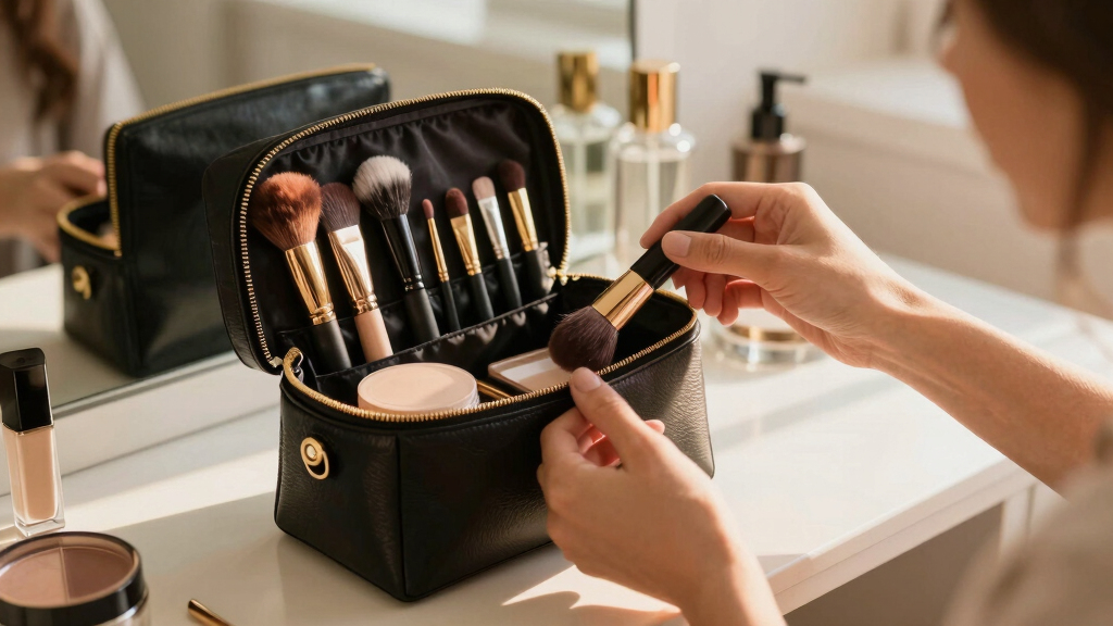 luxury cosmetic bag set
