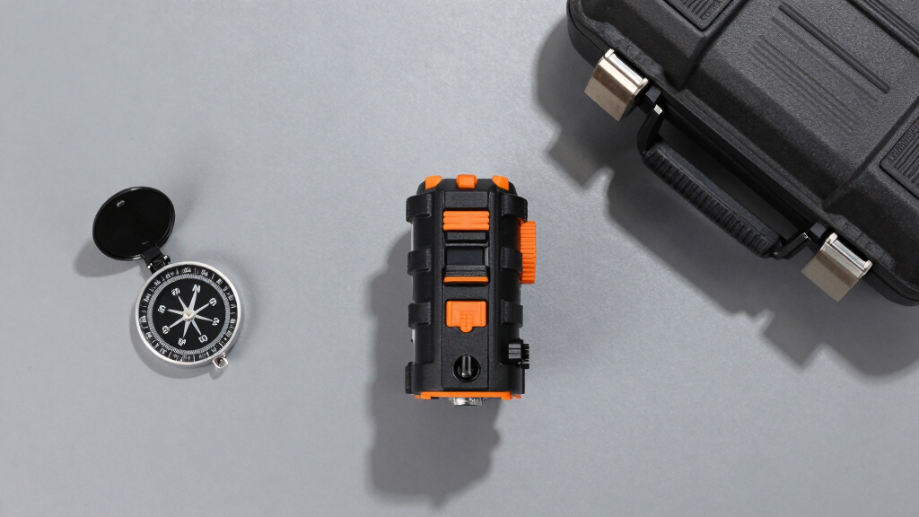 laser measure for cave or tunnel mapping