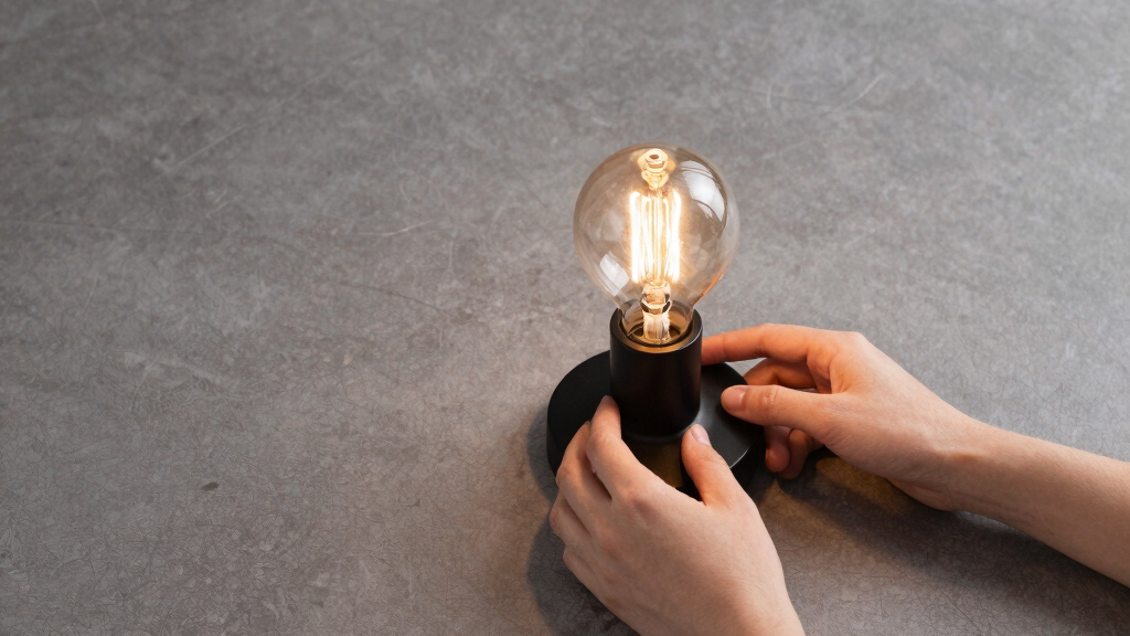 Edison bulb floor lamp