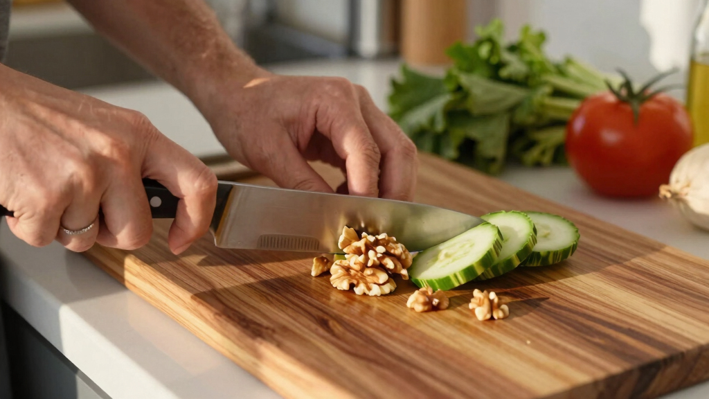 best walnut cutting board for kitchen knives