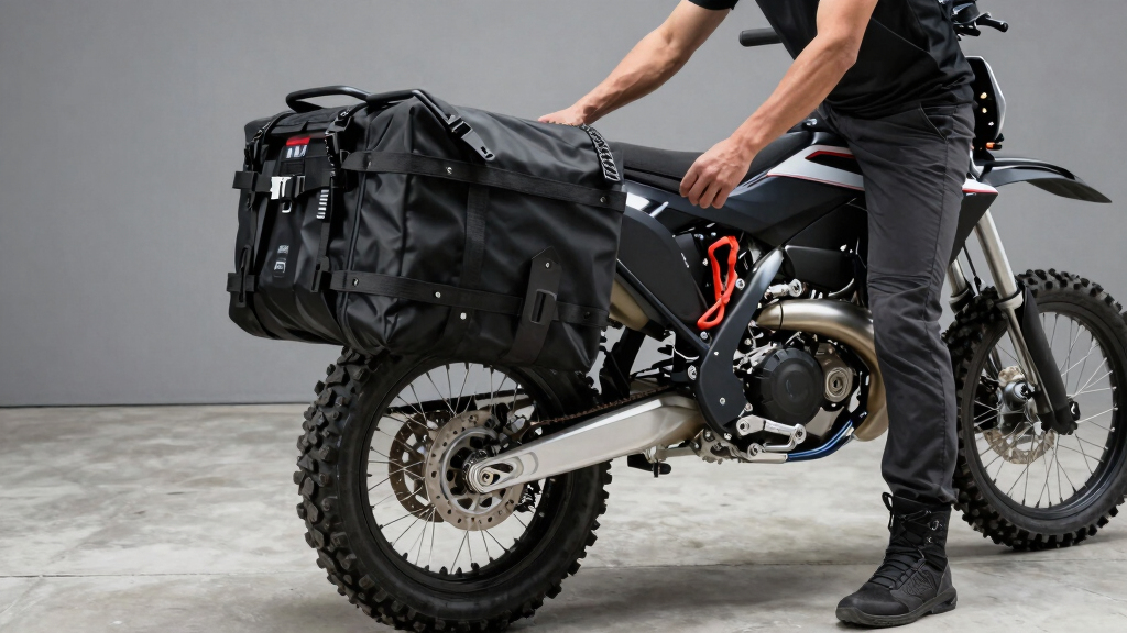 best rackless luggage system for dual sport bikes