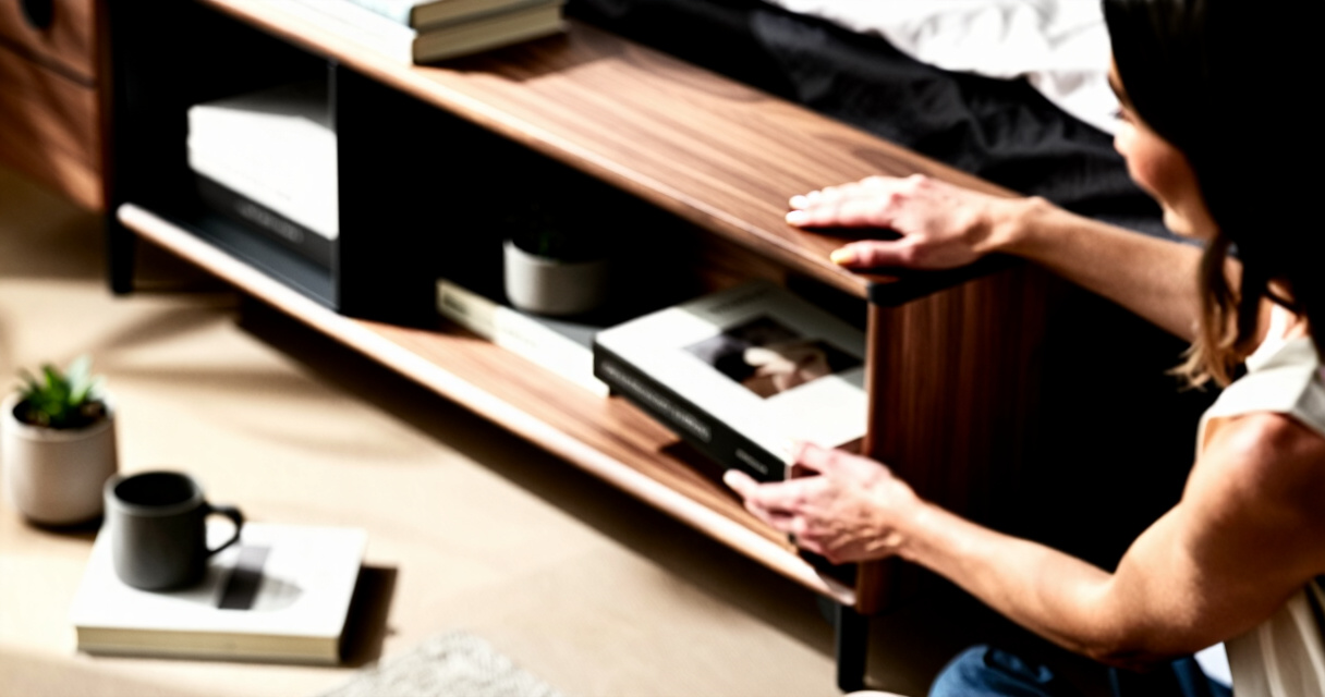 best bed frame with bookcase headboard storage