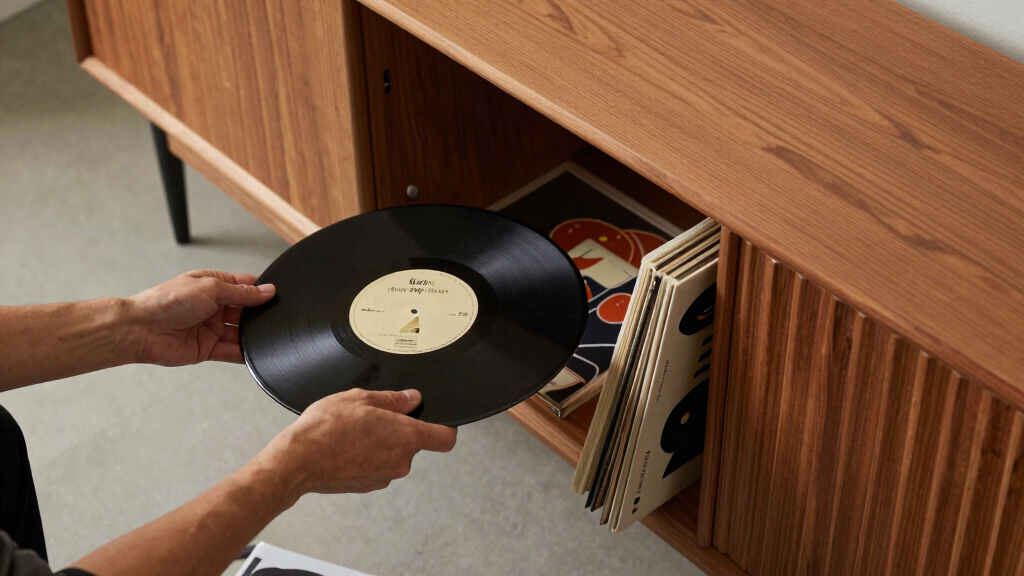 best credenza for storing art books and records