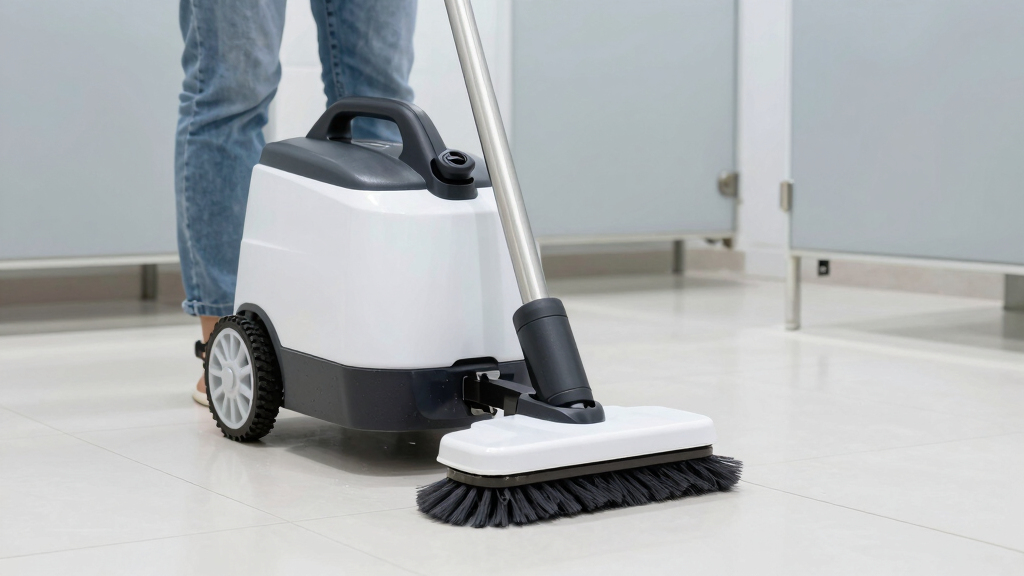 best restroom floor cleaning machine