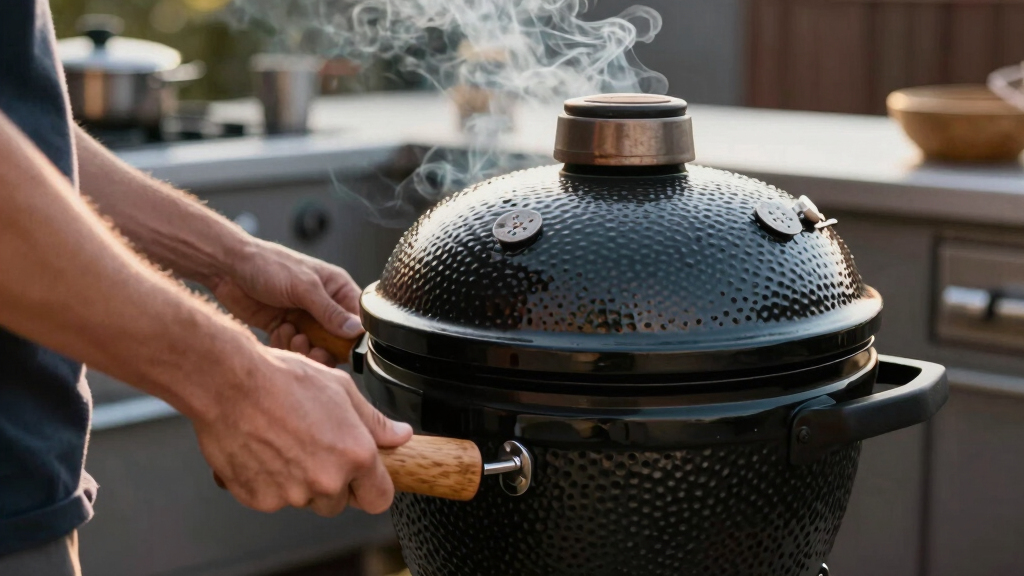 best kamado grill for smoking and searing