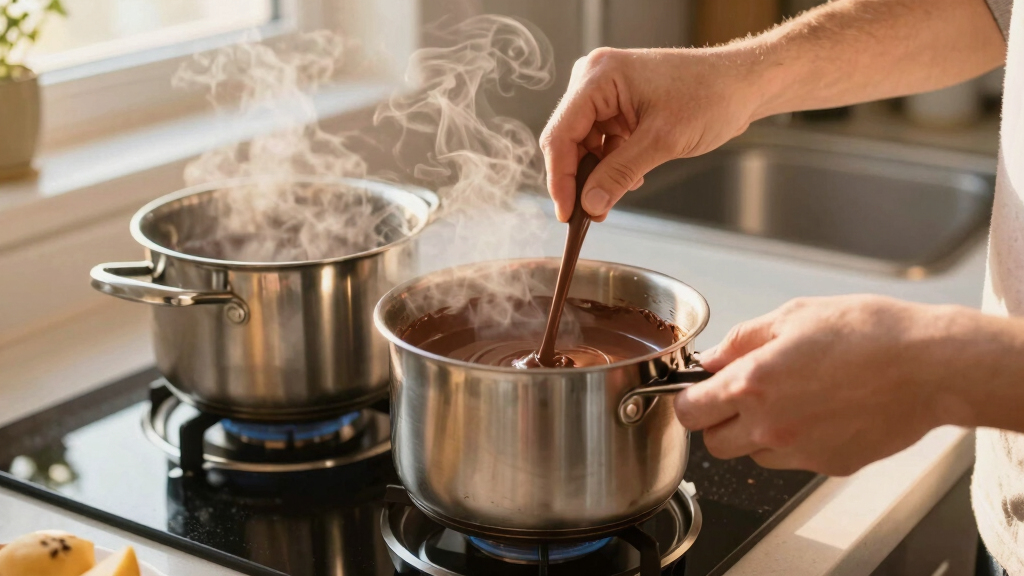 best double boiler set for chocolate and custards