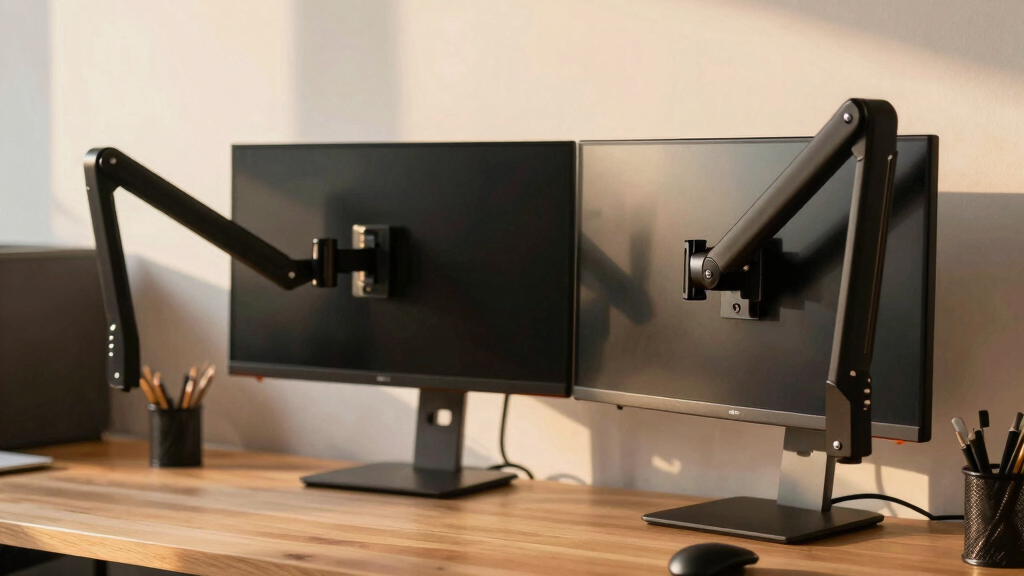 best dual monitor arm for office setup