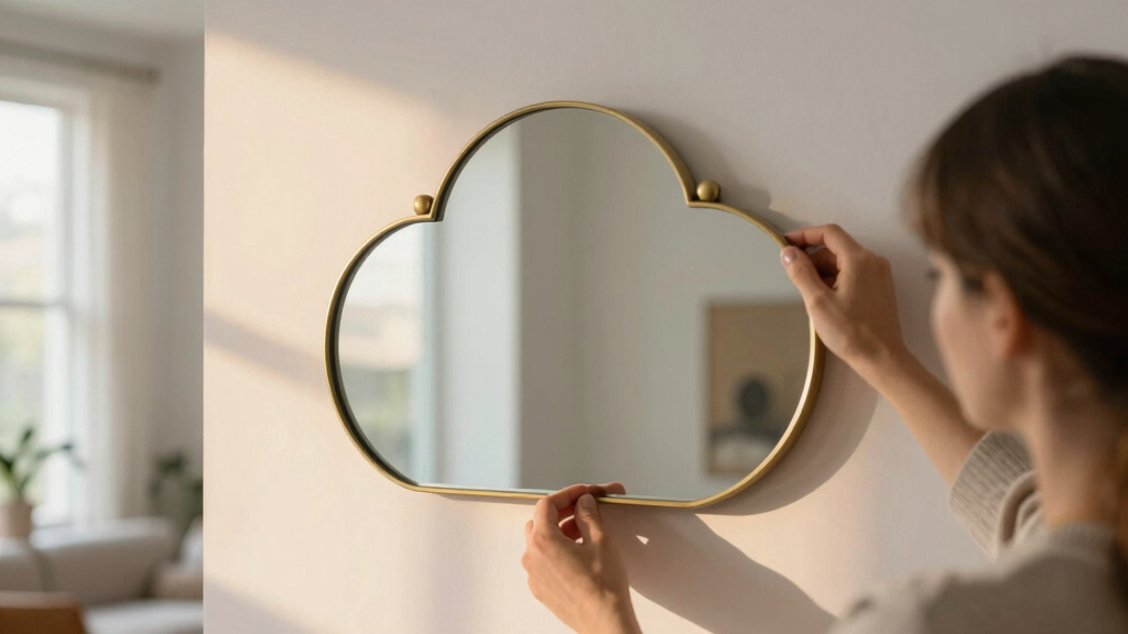 best cloud mirrors for modern decor