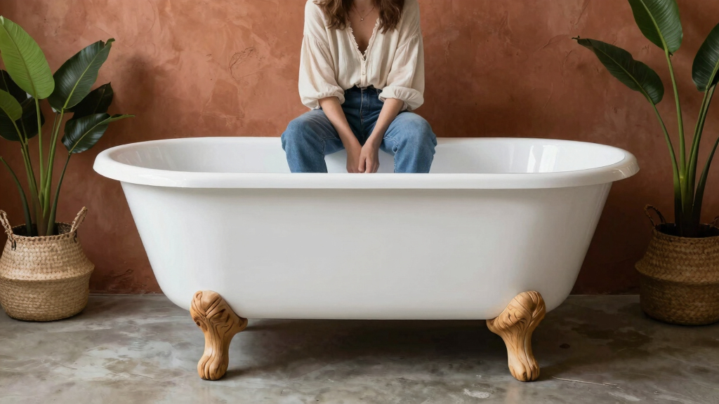 best freestanding bathtubs for boho bathrooms
