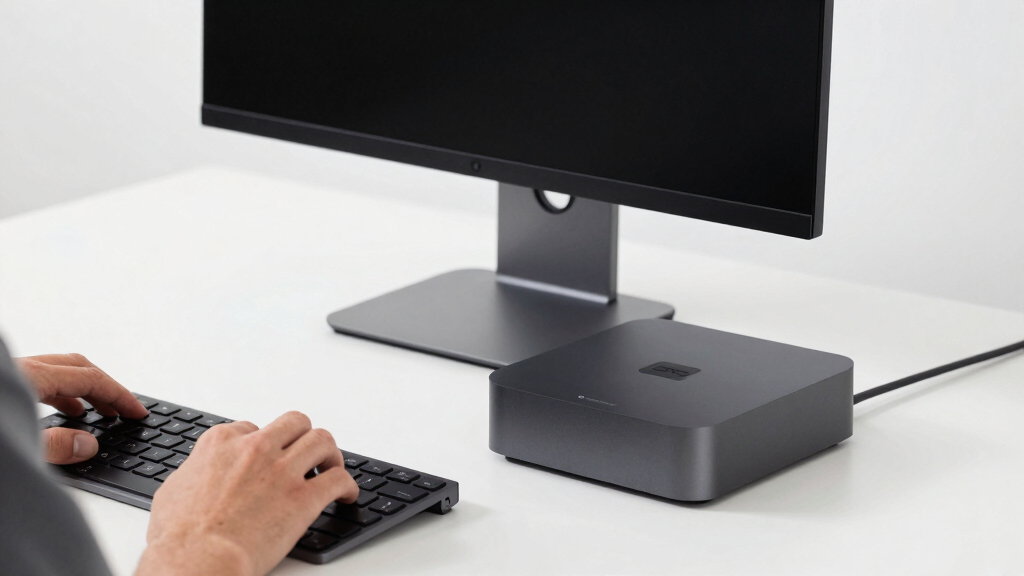 Mac mini desk setup accessories