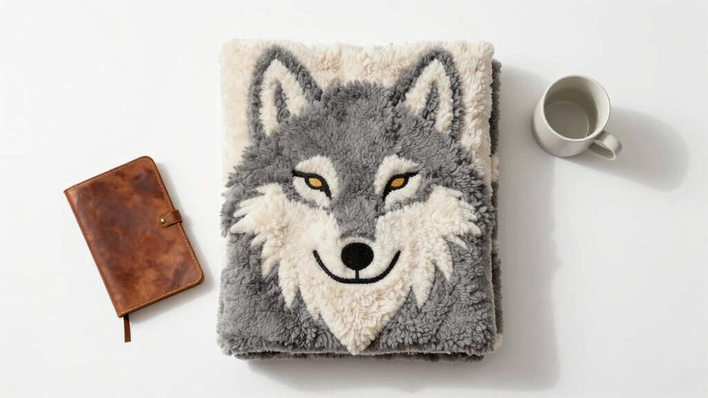 best wolf blanket oversized throw