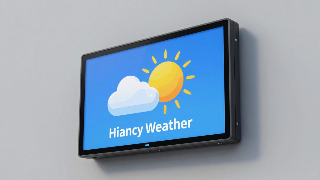best outdoor digital signage display weatherproof