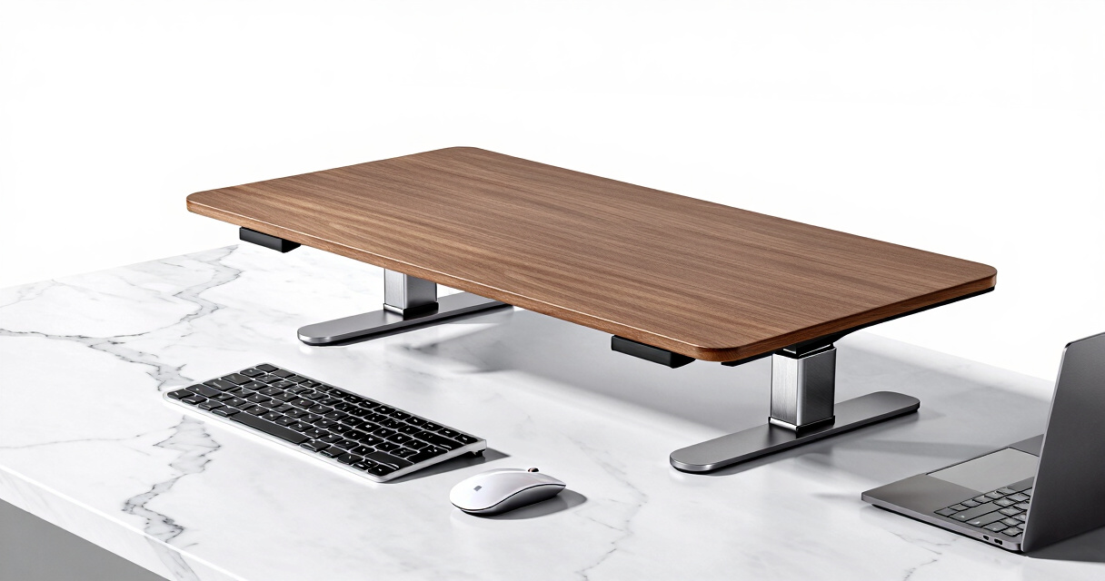 best sit stand desk riser for laptop