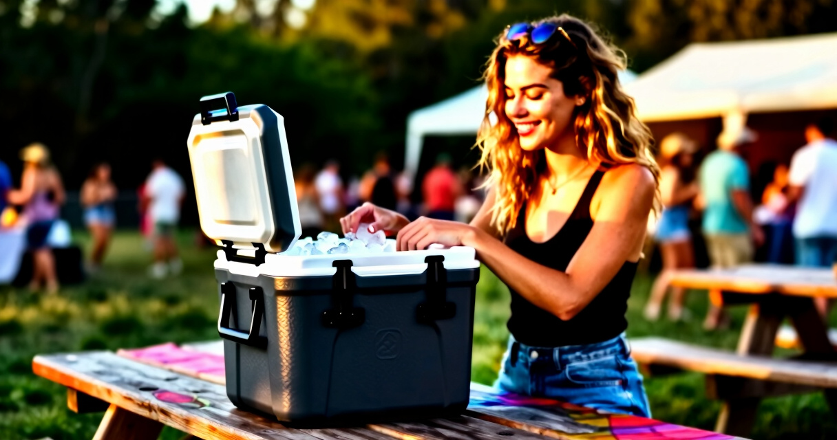 best ice retention cooler for festival weekends