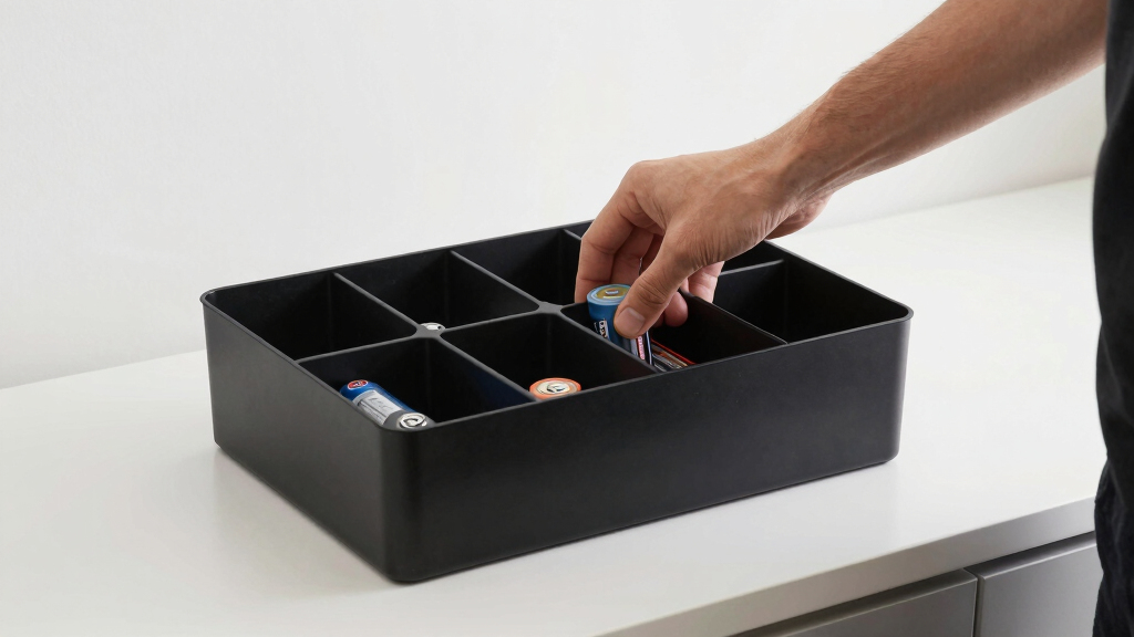 best heavy duty battery storage organizer