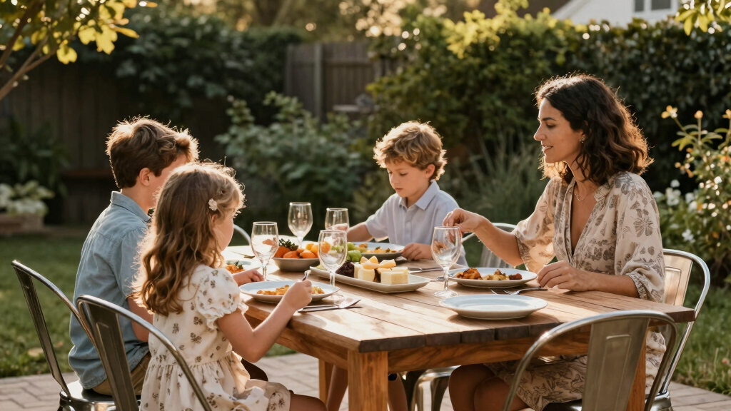 best outdoor dining set for large families