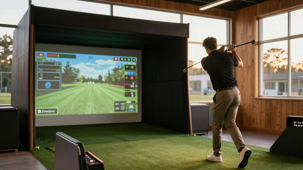 best golf simulator room package