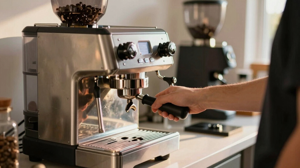 best espresso machines with grinder