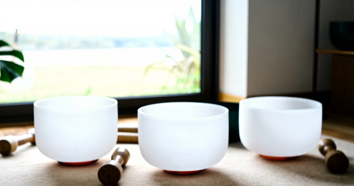best deluxe crystal singing bowl chakra set