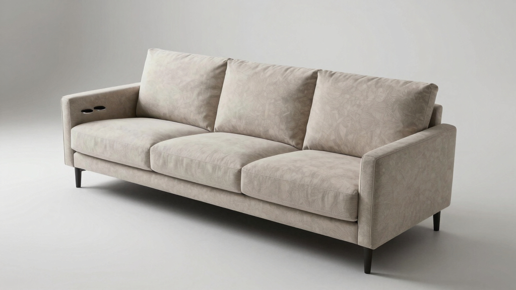 best media room sofa with cup holders under $3000
