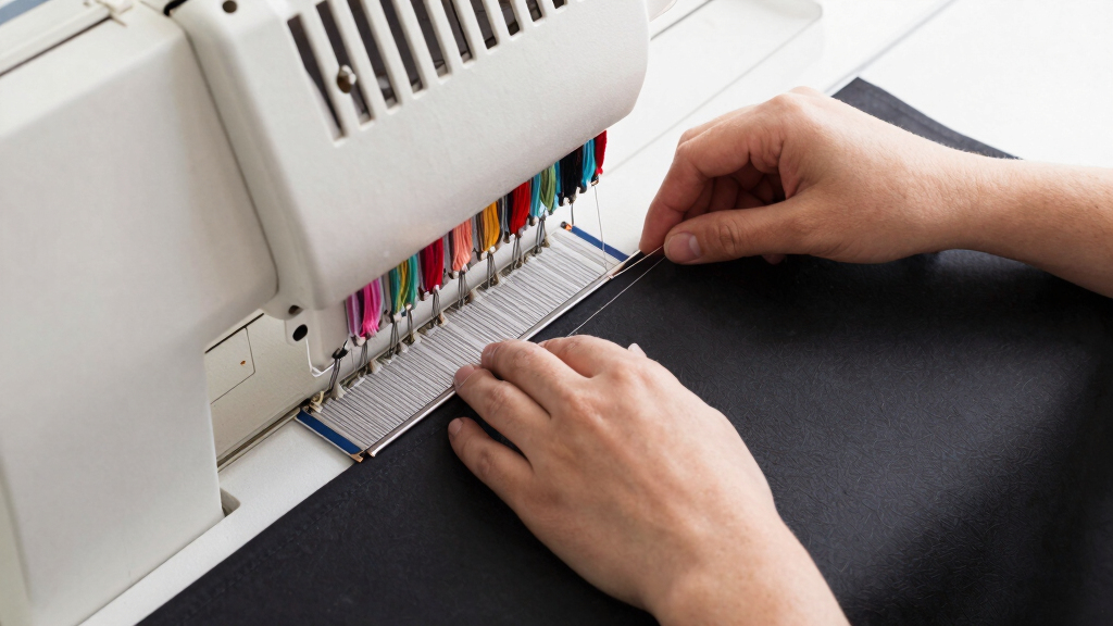 professional embroidery machine