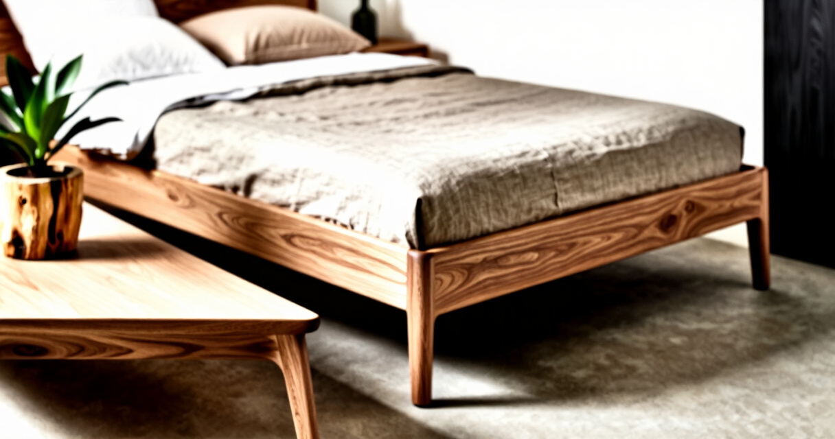 bed frames solid wood