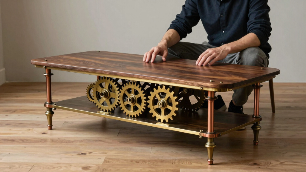 steampunk coffee table