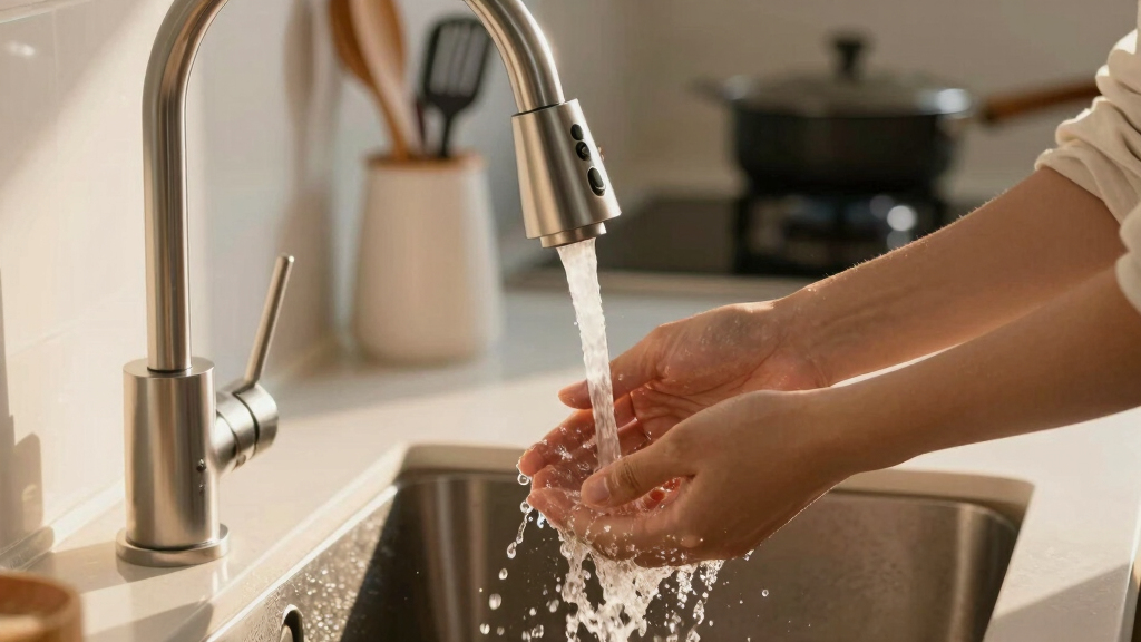 best smart faucet for hands free cooking