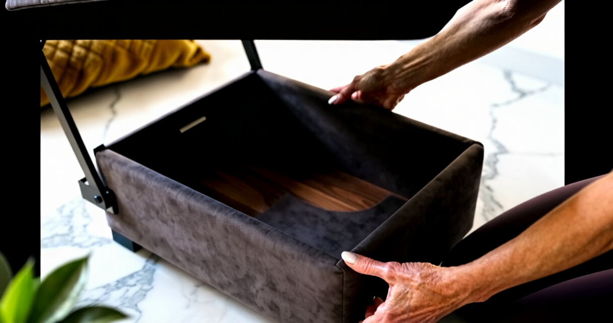 lift top storage ottoman